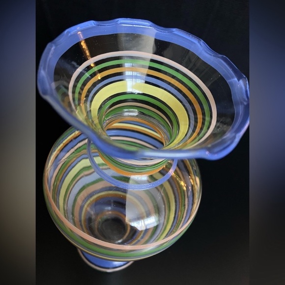 Colorful Stripes Small Vase - Picture 5 of 6